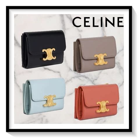 celine triomphe beymen|Celine triomphe wallet.